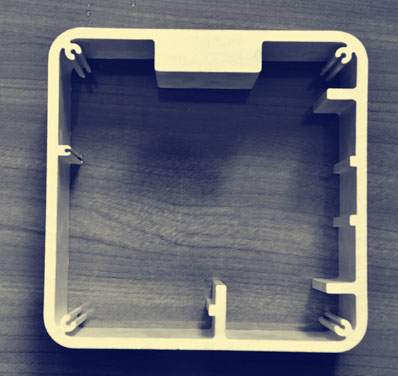 Industrial aluminum profiles